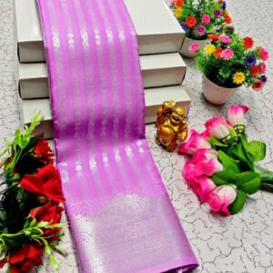 Elite Pink Bridal Pick Silk Saree