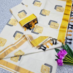 Golden Kasvu Saree