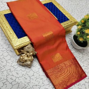 Mysore Red Soft Silk Saree