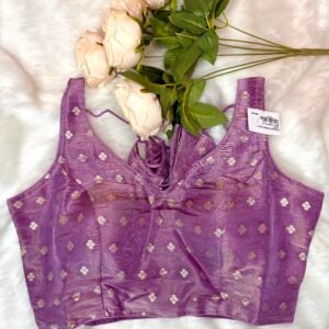 Elegant Brocade Blouse – Free Size
